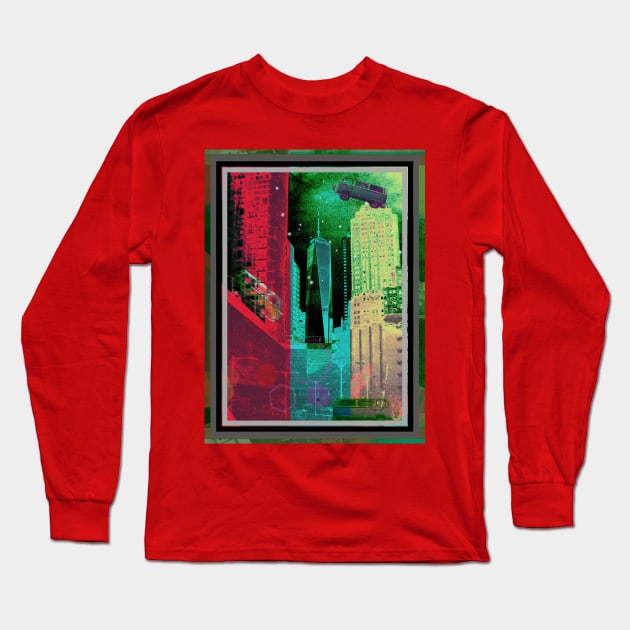 Avoiding Traffic Long Sleeve T-Shirt by L'Appel du Vide Designs by Danielle Canonico